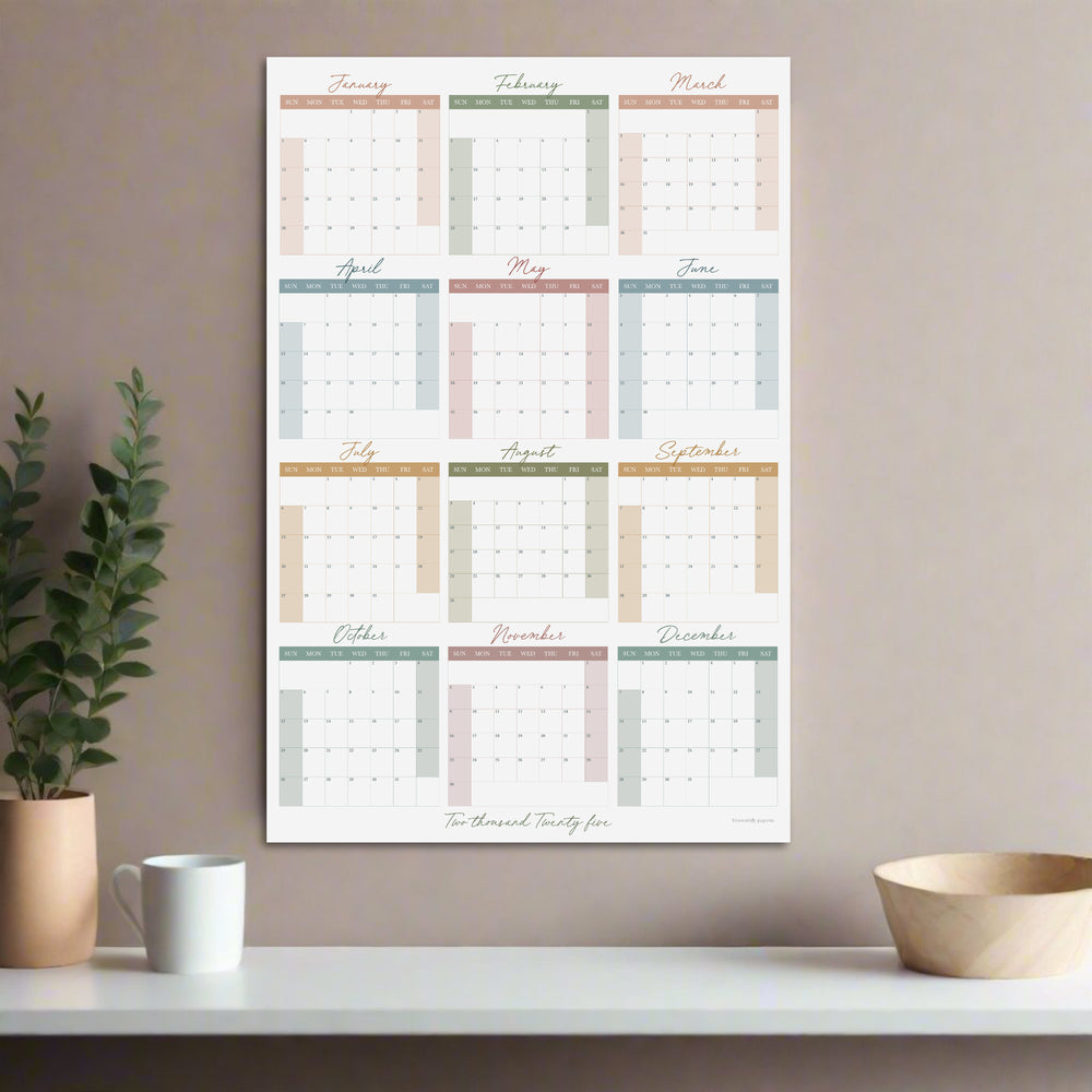 
                      
                        2025 Modern Boho Wall Planner
                      
                    