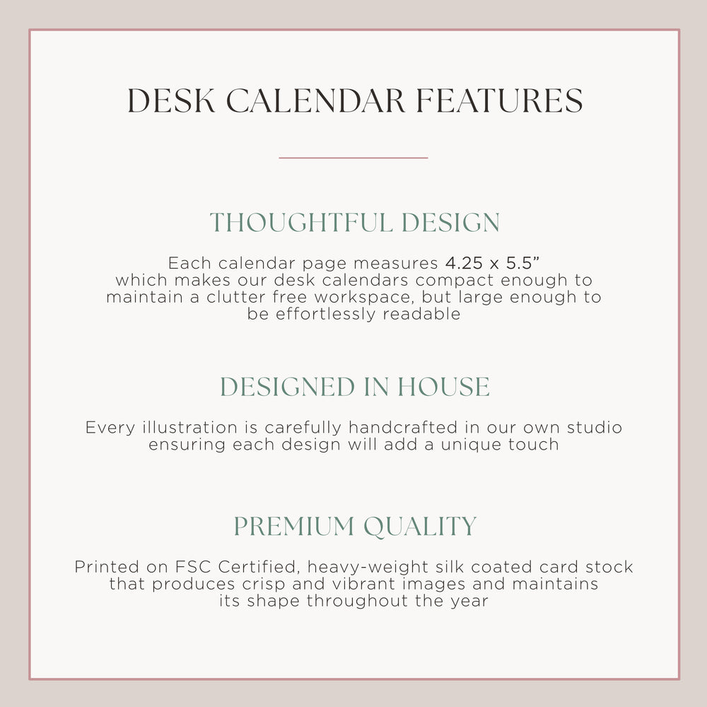 
                      
                        2024 Calendar Refill Cards, Floral Desk Decor,
                      
                    