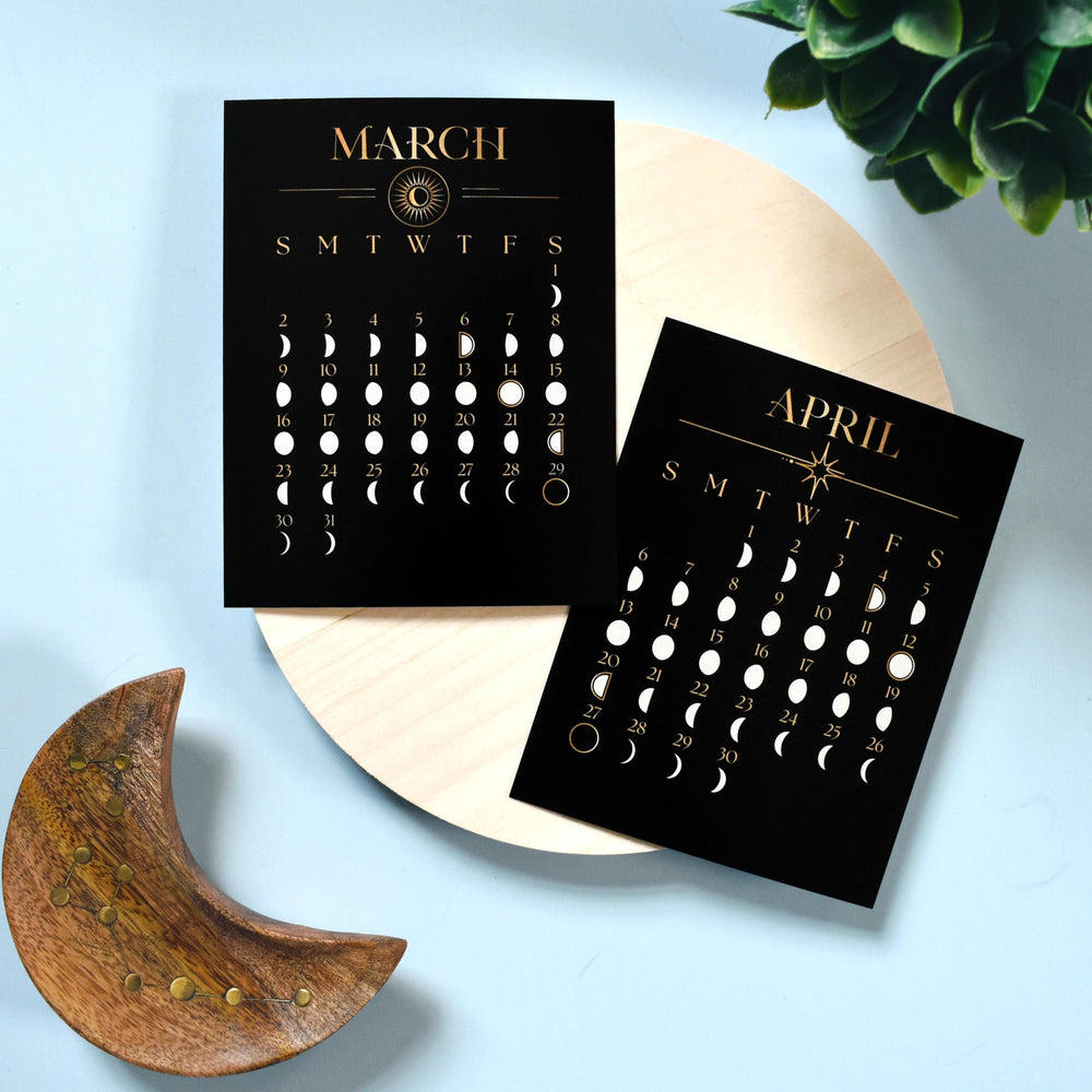 
                      
                        2025 Full Moon Desk Calendar With Stand, Lunar Phases Astrology Gifts For Friends,
                      
                    