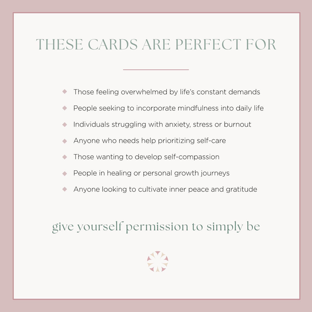 
                      
                        Printable Mindfulness Affirmation Cards & Self Care Journal for Anxiety Relief and Emotional Support
                      
                    