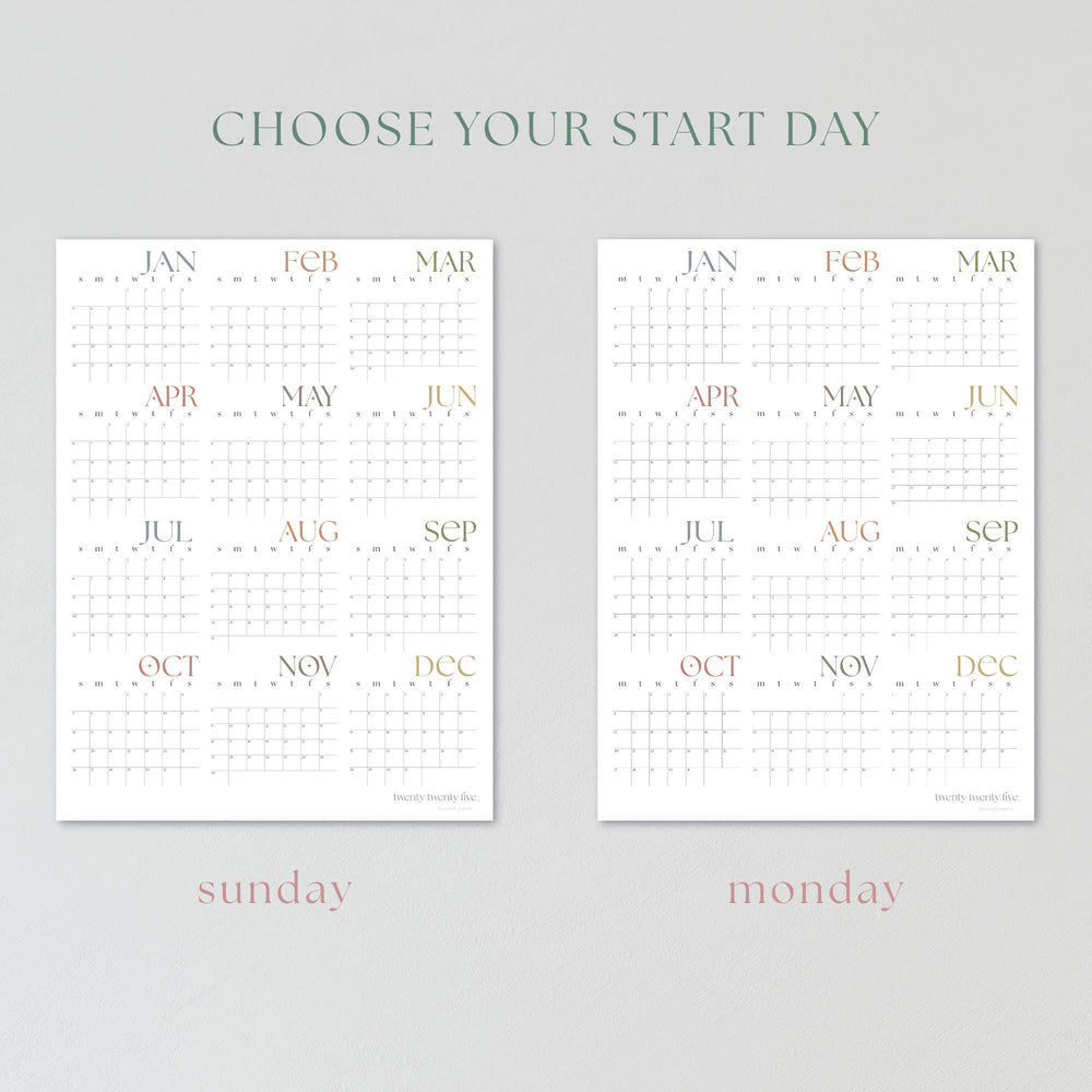 
                      
                        2025 Minimalist Wall Planner
                      
                    