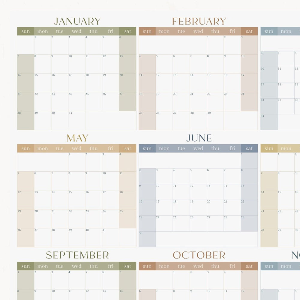 
                      
                        2024 Wall Planner, Large Wall Calendar, Full Year Calendar,
                      
                    