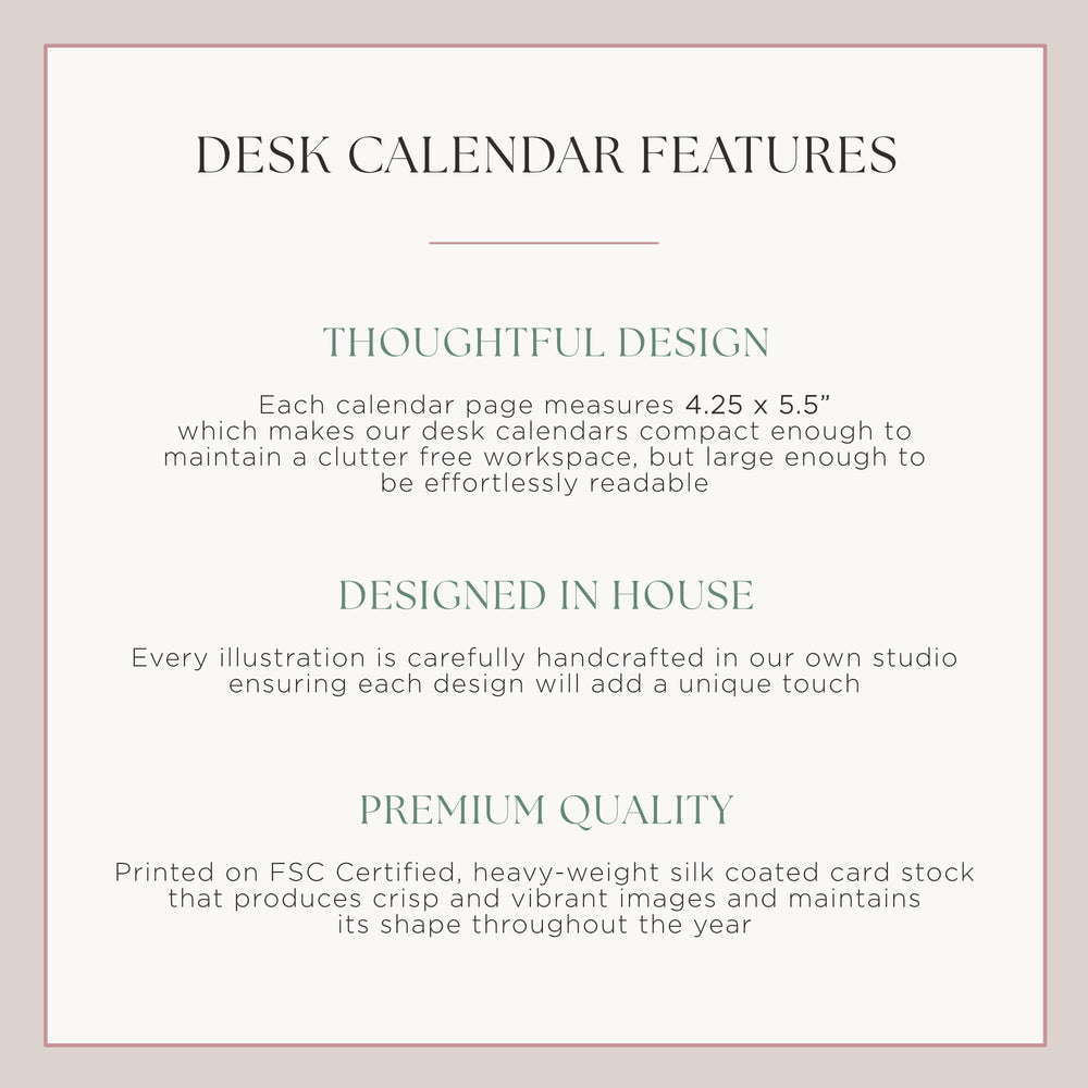 
                      
                        2024 Floral Art Calendar, Cottagecore Desk Calendar, Unique Daughter In Law Gift,
                      
                    