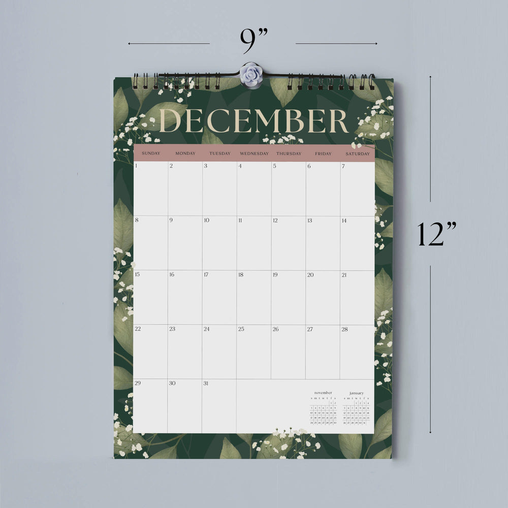 
                      
                        2024 Floral Calendar, Gift For Gardener,
                      
                    